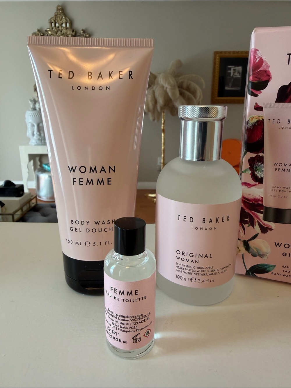 New Ted Baker 3Pc. Woman Giftset - Picture 2 of 7